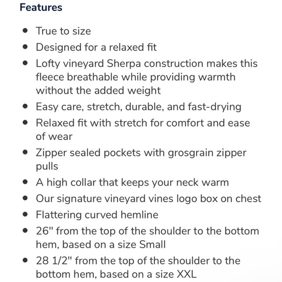 Vineyard Vines 1/4 Zip Sherpa Marlin Blue - Picture 2 of 5